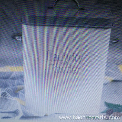 Iron bin export laundry detergent factory direct sale
